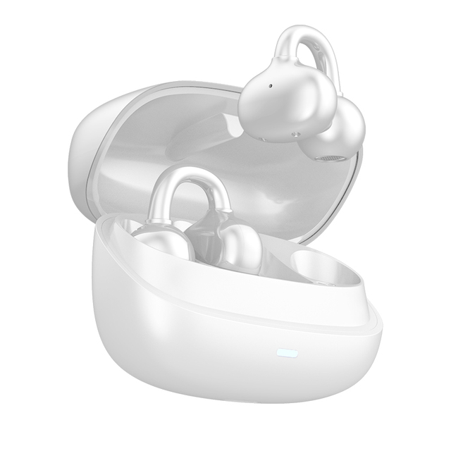Bluetooth Clip on Free Earbuds OWS Side Wireless Earphones Open Ear Comfort TWS Earphone Air Conduction Headphone No Leaking