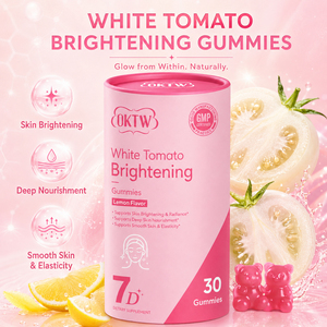 OKTW Ready Stock White <b>Tomato</b> chewable gummy supplement With glutathione anti aging beauty Bulk Wholesale Glow - Product Image 2