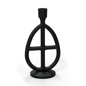 Candelabro de Metal Duradero Hecho a Mano de Primera Calidad Unicorn Handicrafts, Soporte Decorativo de Lujo, Centro de Mesa Moderno para el Hogar - Product Image 1