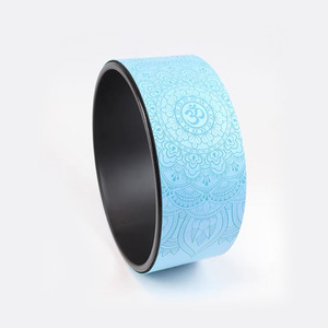 Roue de yoga Ningbo Science en liège PU 15 cm, aide pour les étirements dorsaux, pour la remise en forme et les exercices de mise en forme du corps - Product Image 5