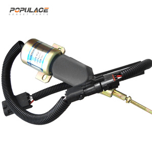 Populace Stop Solenoid Valve 13026697 DC24V For Diesel <b>Generator</b> Fuel Cut Off - Product Image 3