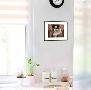 Vente en gros cadre photo à <span class=keywords><strong>lunette</strong></span> étroite format A4 taille personnalisée cadre photo art mural et affichage de table - Product Image 2