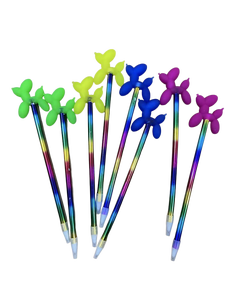2025 silicona suave Pvc caballo perro cabeza de Animal adorable pluma Toppers <span class=keywords><strong>para</strong></span> bolígrafos con cuentas - Product Image 1