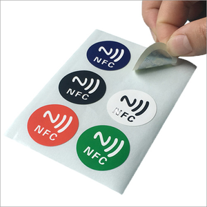 Etiqueta NFC de 13.56MHz, 7 <span class=keywords><strong>Bytes</strong></span>, 504 <span class=keywords><strong>Bytes</strong></span>, Chip UID Reescribible, Etiqueta/Adhesivo NTAG213/NTAG215/NTAG216, 25mm de Diámetro - Product Image 1