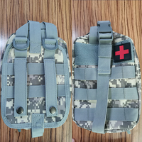 Grand sac de traumatologie d'urgence étanche Ambulance tactique Kit médical Premiers répondants Pompiers Sac équipement vide Noir Rouge