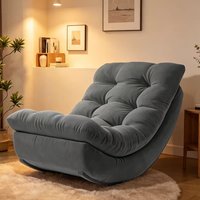 Fauteuil de détente moderne et confortable pour salon, chambre, bureau ou balcon