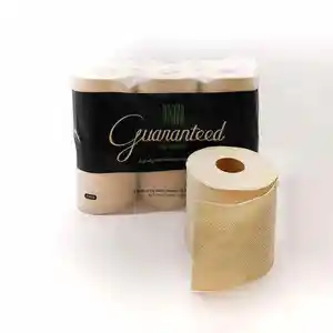Rotolo di carta igienica stampato colore naturale non sbiancato personalizzato conveniente