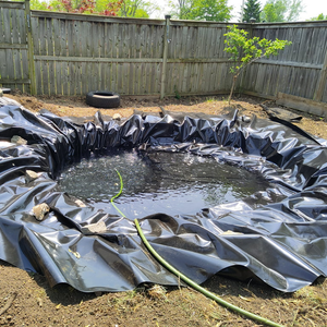 แผ่นยางปูบ่อ<span class=keywords><strong>ปลา</strong></span>แบบหนาพิเศษ 45mil EPDM ขนาด 10x10 เมตร แผ่นรองพื้นยาง EPDM สำหรับระบบเพาะเลี้ยงสัตว์น้ำ <span class=keywords><strong>บ่อ</strong></span><span class=keywords><strong>ปลา</strong></span> - Product Image 1