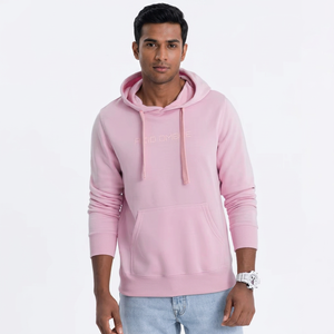 Sweat à capuche pour homme en tissu polaire respirant et à séchage rapide, coupe classique, polyester/coton 360 g/m², personnalisable, haute qualité - Product Image 1