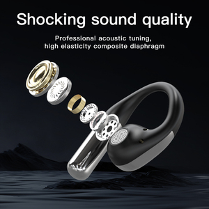 Écouteurs sans fil YYK Q31 <span class=keywords><strong>Pro</strong></span> OWS, écouteurs intra-auriculaires avec crochet d'oreille, écouteurs de sport avec écran tactile - Parfaits pour la course à pied, la salle de sport et la marche - Product Image 3