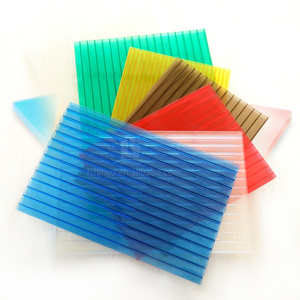Otel çatı için Modern endüstriyel akrilik güneş Sheets-6mm UV dayanıklı PC panelleri - Product Image 5