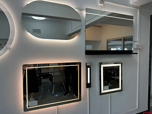 Chất lượng cao phòng tắm hiện đại tay quét cảm biến gương <span class=keywords><strong>LED</strong></span> thông minh gương kính với ánh sáng <span class=keywords><strong>LED</strong></span> - Product Image 3