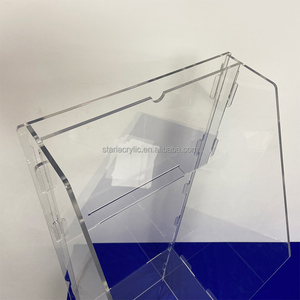 Rõ ràng 2 Tầng Countertop Acrylic Báo Giá Báo Giá với Riêng Tiêu Đề <span class=keywords><strong>Stack</strong></span> Thiết Kế Theo Phong Cách - Product Image 5