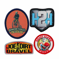 Patch thermocollant vierge en sergé pour casquette, à sublimation, avec motif cœur imprimé, pour le collage sur chapeau