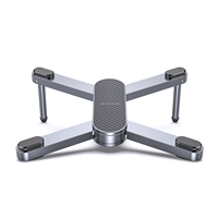 Yicosun Soporte Para Ordinateur Portable PC Tablette Support Portable Support En Métal Pour Ipad Ordinateur Portable 13-17 Pouces