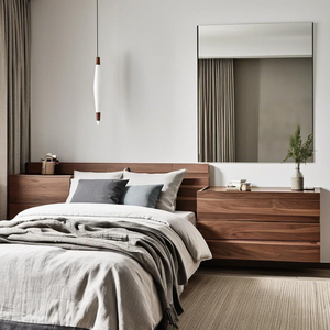 Feuille de <span class=keywords><strong>miroir</strong></span> moderne transparent pour la décoration murale en verre rectangulaire anticorrosion de taille personnalisée pour les tentures murales de salon de chambre <span class=keywords><strong>à</strong></span> coucher - Product Image 3