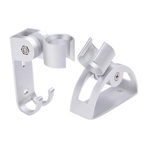 ที่ยึดฝักบัวอะลูมิเนียมแบบปรับได้ ฐานรูปตัว L สำหรับอุปกรณ์ห้องอาบน้ำ - Product Image 2