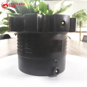 SDR7.4 PN25 HDPE Electrofusion <span class=keywords><strong>Flange</strong></span> FL63mm Pipa Tekanan Tinggi <span class=keywords><strong>PE100</strong></span> Ujung Pipa Halus Bahan Plumbing untuk Pengelasan Pipa - Product Image 2