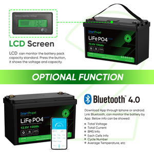 12 Volt 100 Ah Pin LiFePO4 12 V 100AH 200AH 300ah pin <span class=keywords><strong>lithium</strong></span> 25.6V 24V 12 V 100AH năng lượng mặt trời Pin lưu trữ - Product Image 3
