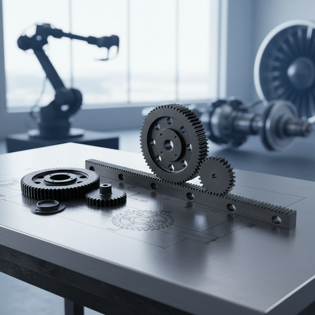 China Hebei Factory Direct Sales Custom High Quality Plastic/Nylon Gears and Gear Racks-feinuo Brand