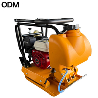 Compacteur à plaque vibrante thermique 90T avec réservoir d'eau pour la compactation des routes en asphalte