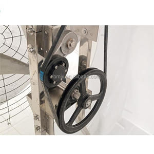 Ventilateur de toit extérieur résistant aux intempéries, ventilateur mural pour le traitement des eaux usées, finition métallique, centrale électrique, ventilateur robuste en FRP - Product Image 5