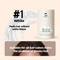 Semprotan Sampo Kering Organik Vegan Herbal Private Label untuk Menambah Volume Rambut, Mengontrol Minyak, dan Menghaluskan Rambut