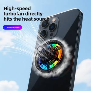 Soporte Magnético para Teléfono de <span class=keywords><strong>Coche</strong></span> con Ventilación de Aire, Carga Inalámbrica Súper Rápida QI2.2 de 25W, Luz Colorida, Rotación de 360 Grados, 2025 - Product Image 2