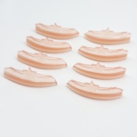 Pad Silikon Tanpa Lem untuk Lifting Bulu Mata, Pelindung Bulu Mata Bentuk Air Mata, Rod Perm Bulu Mata C Curl, Pelindung Curling Bulu Mata, Anti Noda Pewarna