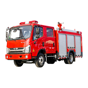 Camion de pompiers Foton 3 tonnes économique avec châssis fiable, véhicule HAZMAT pour petites stations de pompiers - Product Image 1