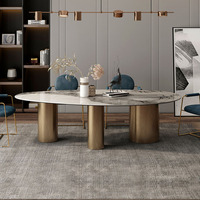 Nouvelle conception moderne de pieds de table en acier inoxydable thermolaqué pour mobilier de salle à manger, chambre et salon, idéal pour l'extérieur
