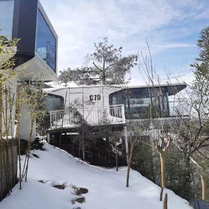 Capsule spatiale intelligente haut de gamme pour hébergement et repas, avec vue panoramique à 180 degrés, idéale pour les influenceurs et les voyages nomades - Product Image 3