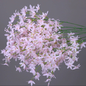 ช่อดอกคาร์เนชั่นสีชมพูและช่อดอกไม้ปลอมสีชมพูไอเดียของขวัญวันแม่สำหรับโอกาสเทศกาลอีสเตอร์คริสต์มาส - Product Image 2