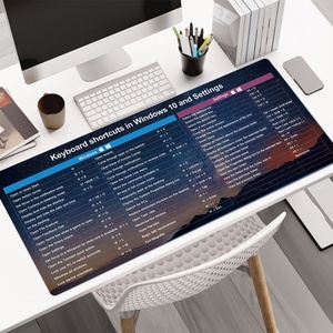 OEM Large Office Shortcuts <b>Mouse</b> Pad Excel Cheat Sheet Desk Pad XL Non-Slip Office Gaming <b>Mouse</b> Mat with Rubber Bottom and Label - Product Image 1