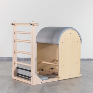 Barril <span class=keywords><strong>de</strong></span> Pilates <span class=keywords><strong>de</strong></span> Madera Maciza Hecho a Mano con Ruedas <span class=keywords><strong>de</strong></span> Deslizamiento Suave, Perfecto para Estiramiento Profundo y Movilidad Espinal en Casa o Estudio - Product Image 2