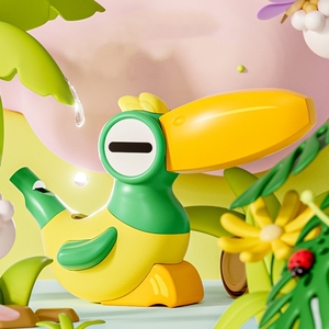 นกน้ำการ์ตูนสำหรับเด็กแตรฝึกกล้ามเนื้อ<span class=keywords><strong>ปาก</strong></span>เทรนเนอร์ของเล่นทรัมเป็ตสำหรับเด็ก - Product Image 2