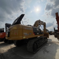 Excavatrice sur chenilles hydraulique d'occasion CAT 330D 330B, 30 tonnes, d'origine japonaise, faible nombre d'heures de travail, bien entretenue, excavatrice robuste