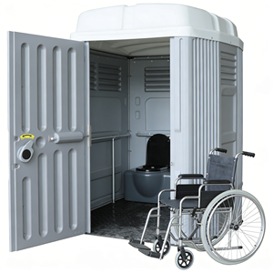 Cabina de Baño Portátil Accesible <span class=keywords><strong>para</strong></span> Personas Mayores y con Discapacidad, Baño Exterior sin Barreras - Product Image 1