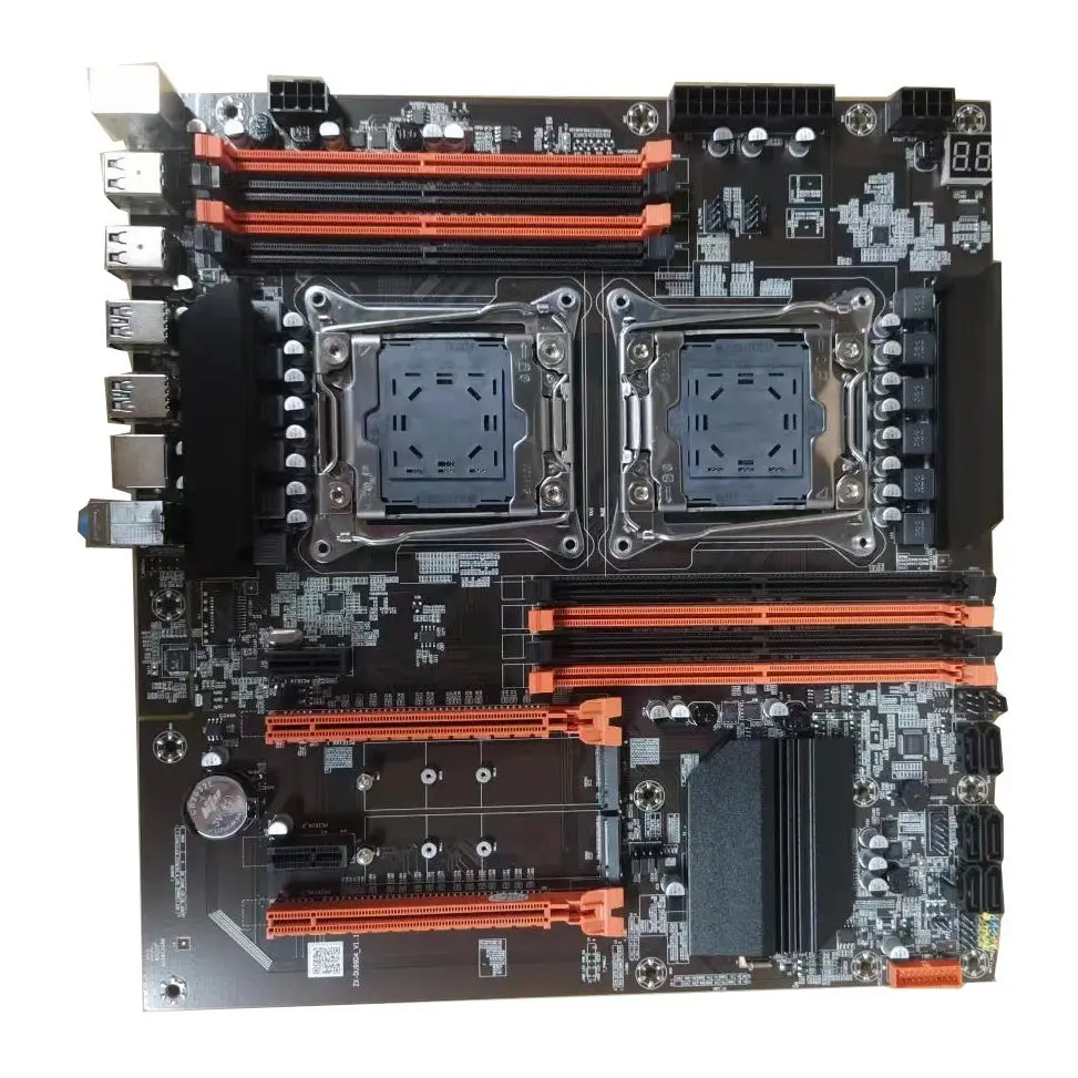 Bán buôn ATX Mainboard aleo LGA2011 CPU Bo mạch chủ Combo Dual X99 DDR4 Máy tính chơi Game Bo mạch chủ
