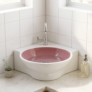 Évier en céramique bon marché de concepteur de lavabo de table d'usine de la Chine pour la salle de bains et les articles sanitaires de cuisine - Product Image 1