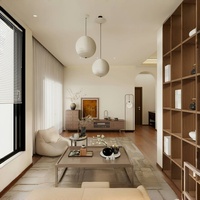 Esquema de Diseño de Interiores profesional residencial cómodo Nexus Nuevo concepto Arquitectura China Plan general para villas