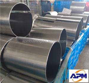 جلبة من الفولاذ المقاوم للصدأ ، فولاذ مقاوم للصدأ + برونز + طلاء PTFE محمل سادة مركب بثلاث طبقات - Product Image 3