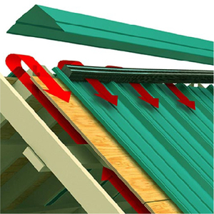 Rouleau de mousse adhésive réticulée pour l'étanchéité et la ventilation des fentes de toit - Product Image 2