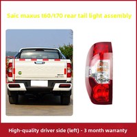 Conjunto de Luces Traseras Compatibles con SAIC Maxus T60/T70/EV30L SAO, Nuevas Luces de Freno y Reversa Combinadas Izquierda y Derecha para Vehículos Eléctricos