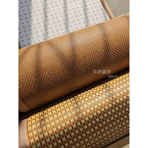 Thickened <b>Sponge</b> <b>Sofa</b> Cushion Rectangle Anti-Slip Rattan Mat Summer Solid Wood Fabric Leather Pad Type Seat Cushion - Product Image 3