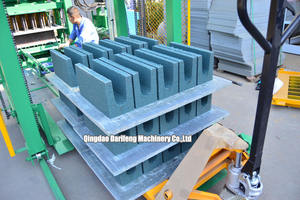 Máquina de bloques de pavimentación automática, línea de producción de bloques huecos de pavimentación de hormigón y cemento, línea de producción de bloques de ladrillo, 1 unidad - Product Image 5