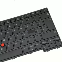 Baru untuk Lenovo Thinkpad T14 Gen 3 L14 Gen 3 P14s G3 dengan titik dengan lampu belakang Keyboard Latin Latin versi Nordik Spanyol