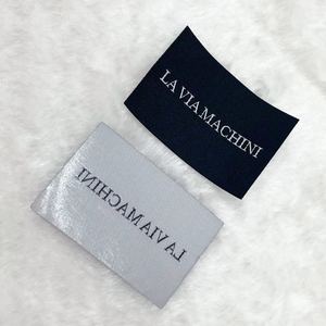 Trở lại dính vải Name Tags với biểu tượng tùy chỉnh cho in nhãn quần áo - Product Image 3