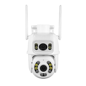 Cámara de Vigilancia Inalámbrica WiFi Iscee-Q25 de 3MP, Cámara IP HD con Vista Previa de Doble Pantalla M370 - Product Image 1