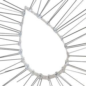 Répulsif d'oiseaux <span class=keywords><strong>pas</strong></span> <span class=keywords><strong>cher</strong></span> pour extérieur, dispositif PC 50 cm, pointes <span class=keywords><strong>anti</strong></span>-<span class=keywords><strong>pigeons</strong></span> - Product Image 2